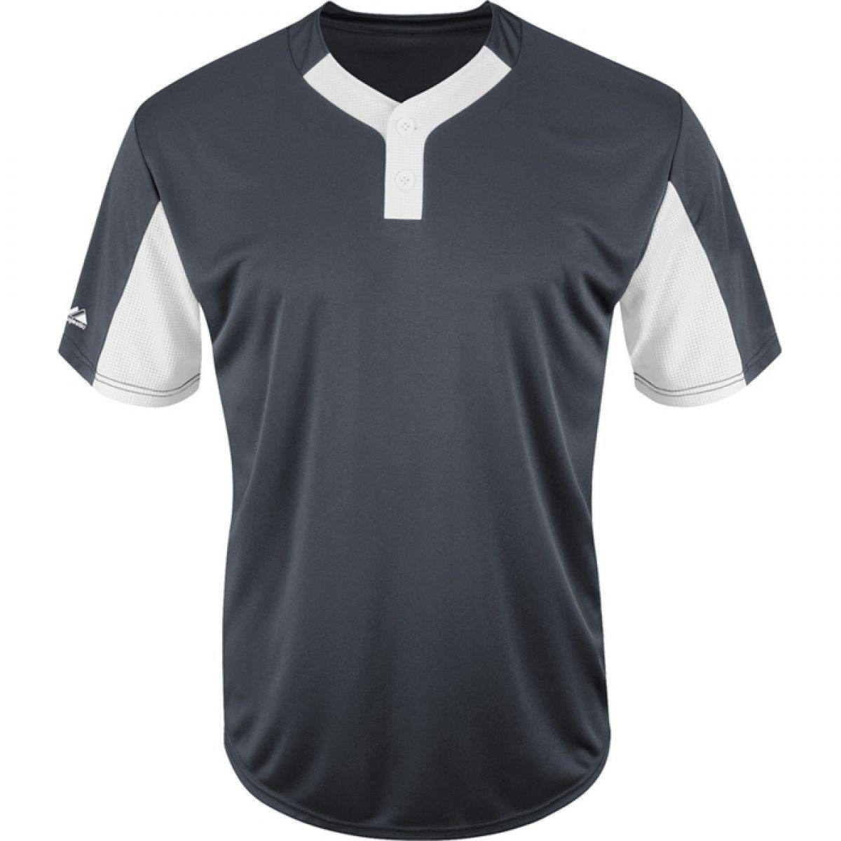 Majestic Youth Premier Eagle 2-Button Colorblocked Jersey