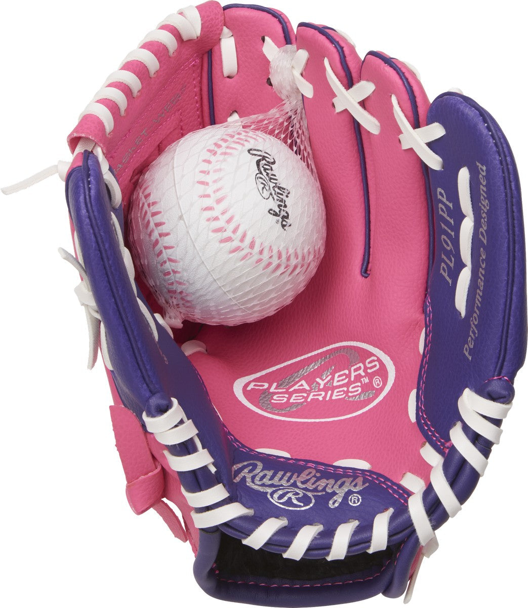 Rawlings Players Series PL91PP 9" Youth Baseball Fielder's Glove