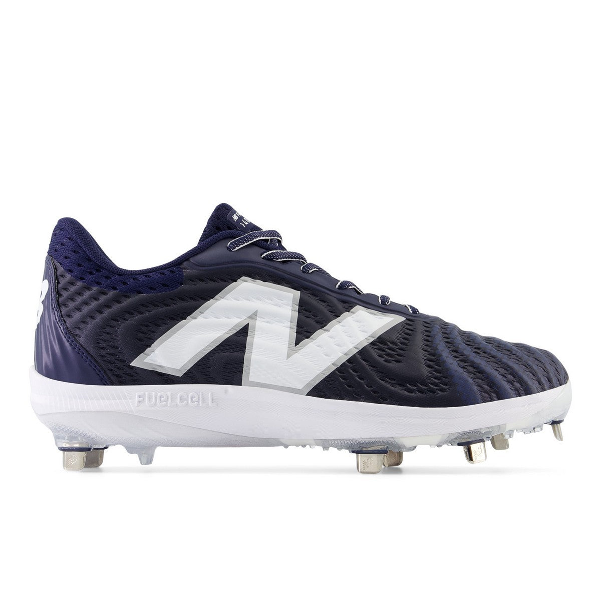 (取寄) ニューバランス メンズ フューエルセル 4040v7 モールデッド New Balance men New Balance FuelCell 4040v7 Molded Team /Optic White New Balance Mens FuelCell 4040v7 Low Metal Baseball Cleat