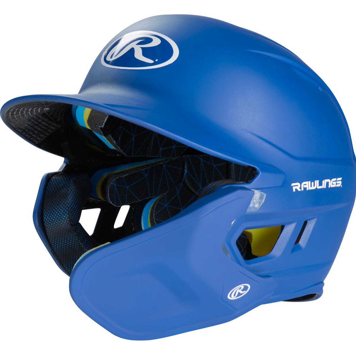 Rawlings Senior One Tone MACH Adjust Right Hand Batter Helmet with Adjustable Faceguard One