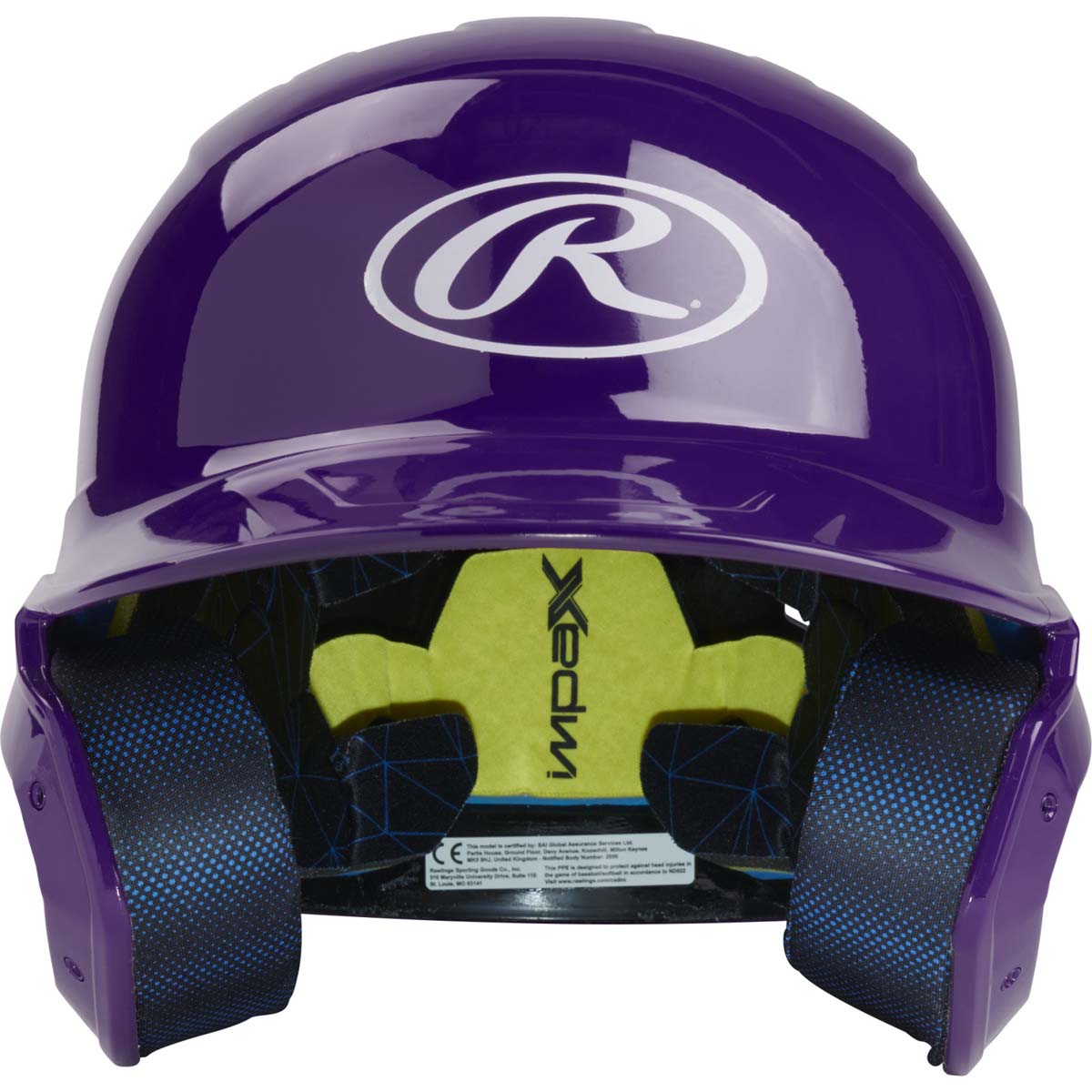 Rawlings MACH Senior Gloss Baseball Batting Helmet