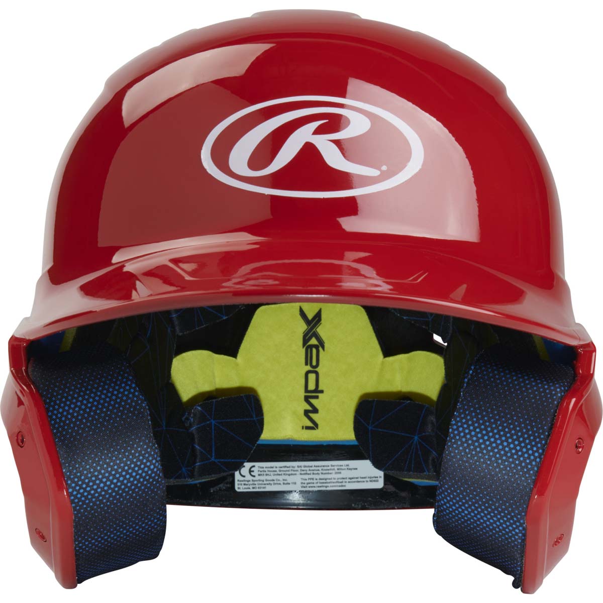 Rawlings MACH Senior Gloss Baseball Batting Helmet