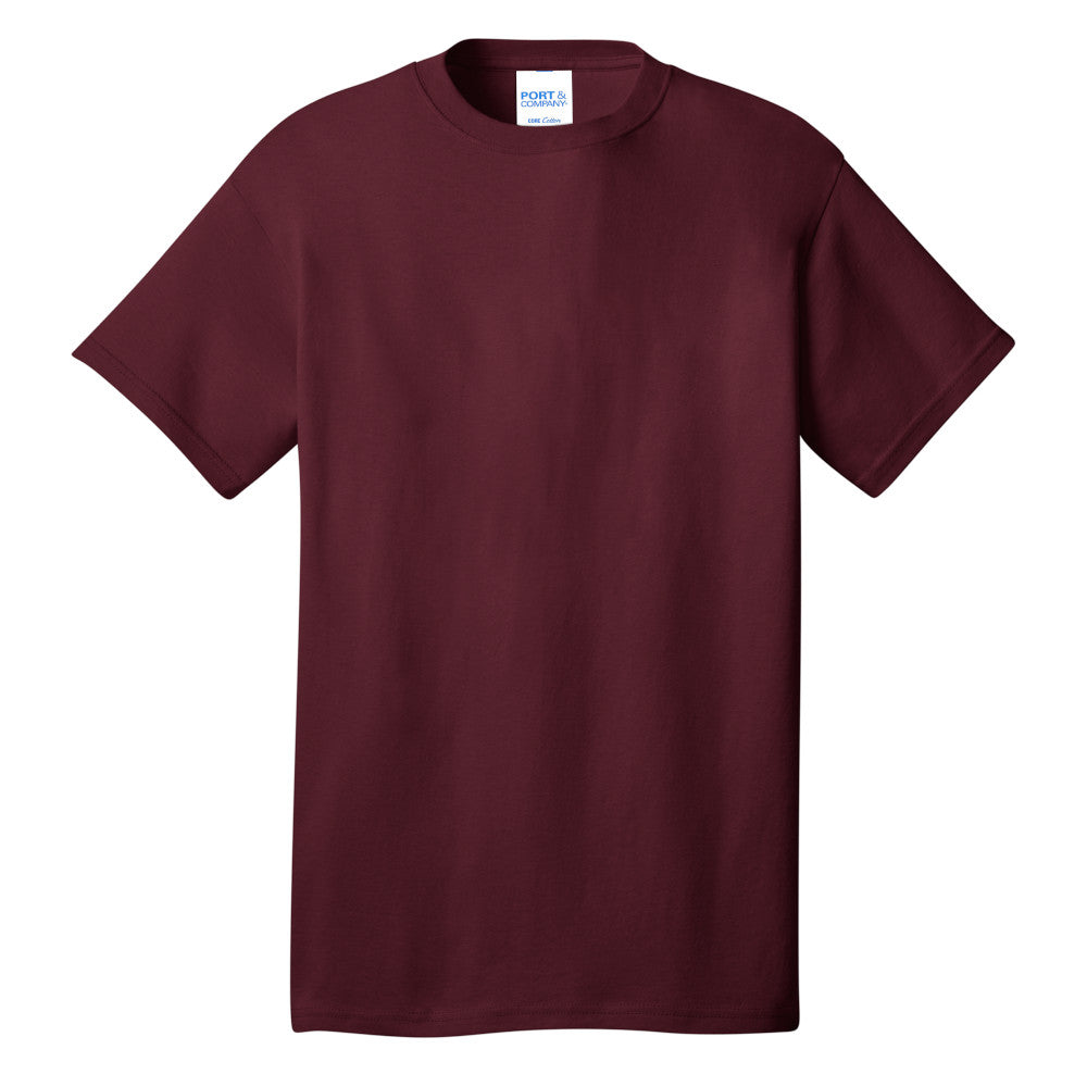 Port & Co. Mens 5.4-oz. Cotton Crewneck T-Shirt