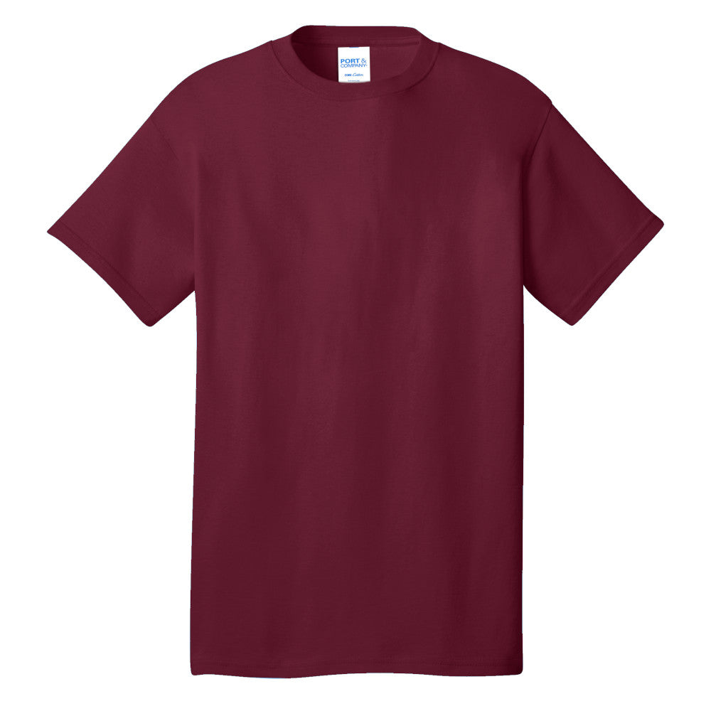 Port & Co. Mens 5.4-oz. Cotton Crewneck T-Shirt