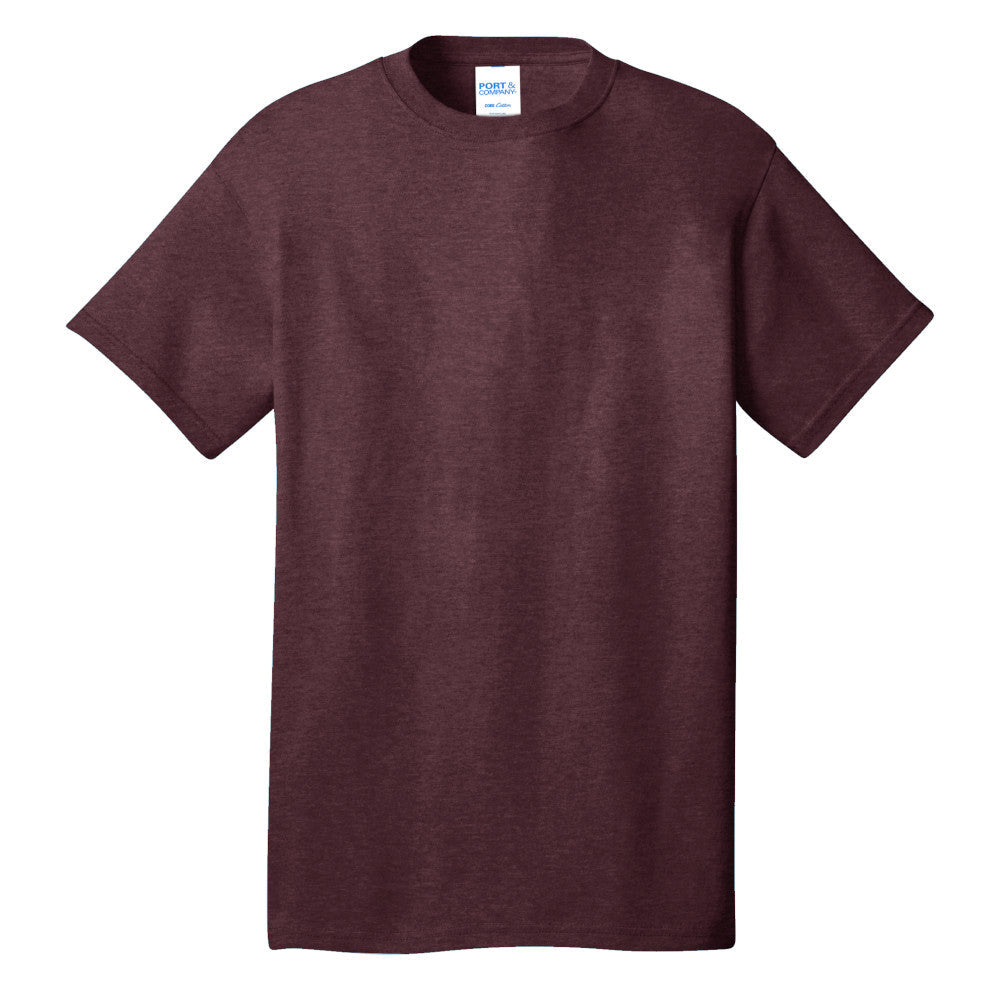 Port & Co. Mens 5.4-oz. Cotton Crewneck T-Shirt