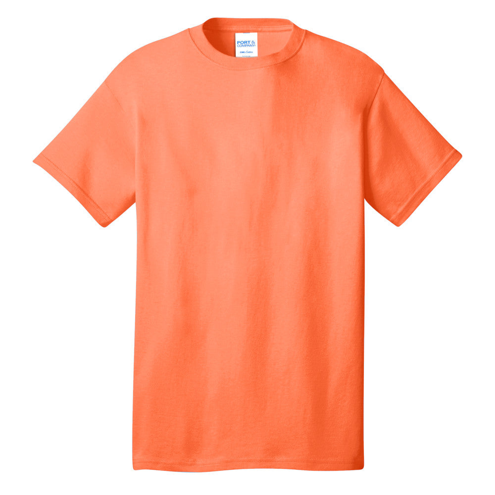 Port & Co. Mens 5.4-oz. Cotton Crewneck T-Shirt
