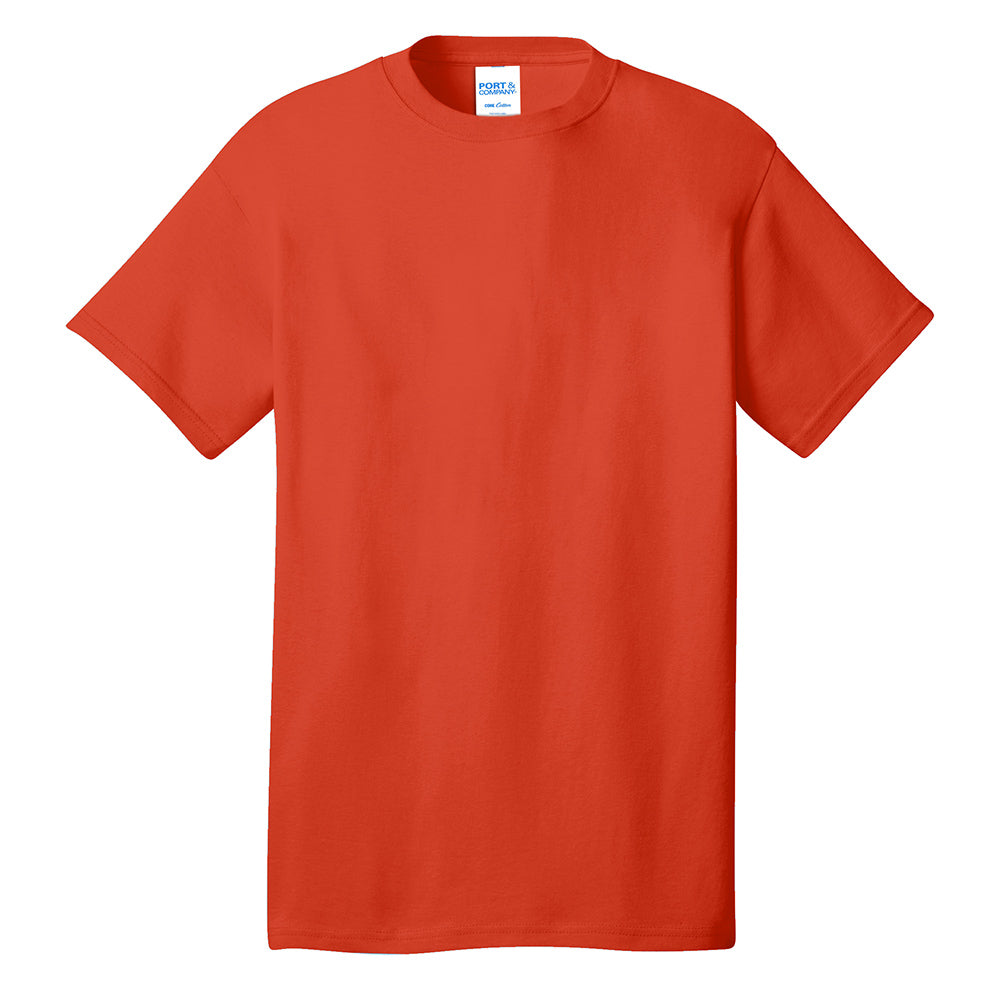Port & Co. Mens 5.4-oz. Cotton Crewneck T-Shirt