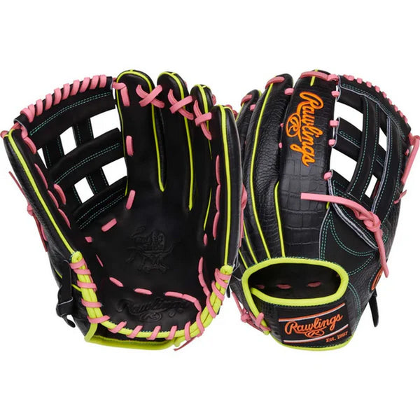 Rawlings February 2025 RGGC Heart of the Hide PROR3039-6BPY 12.75" Outfield Baseball Glove