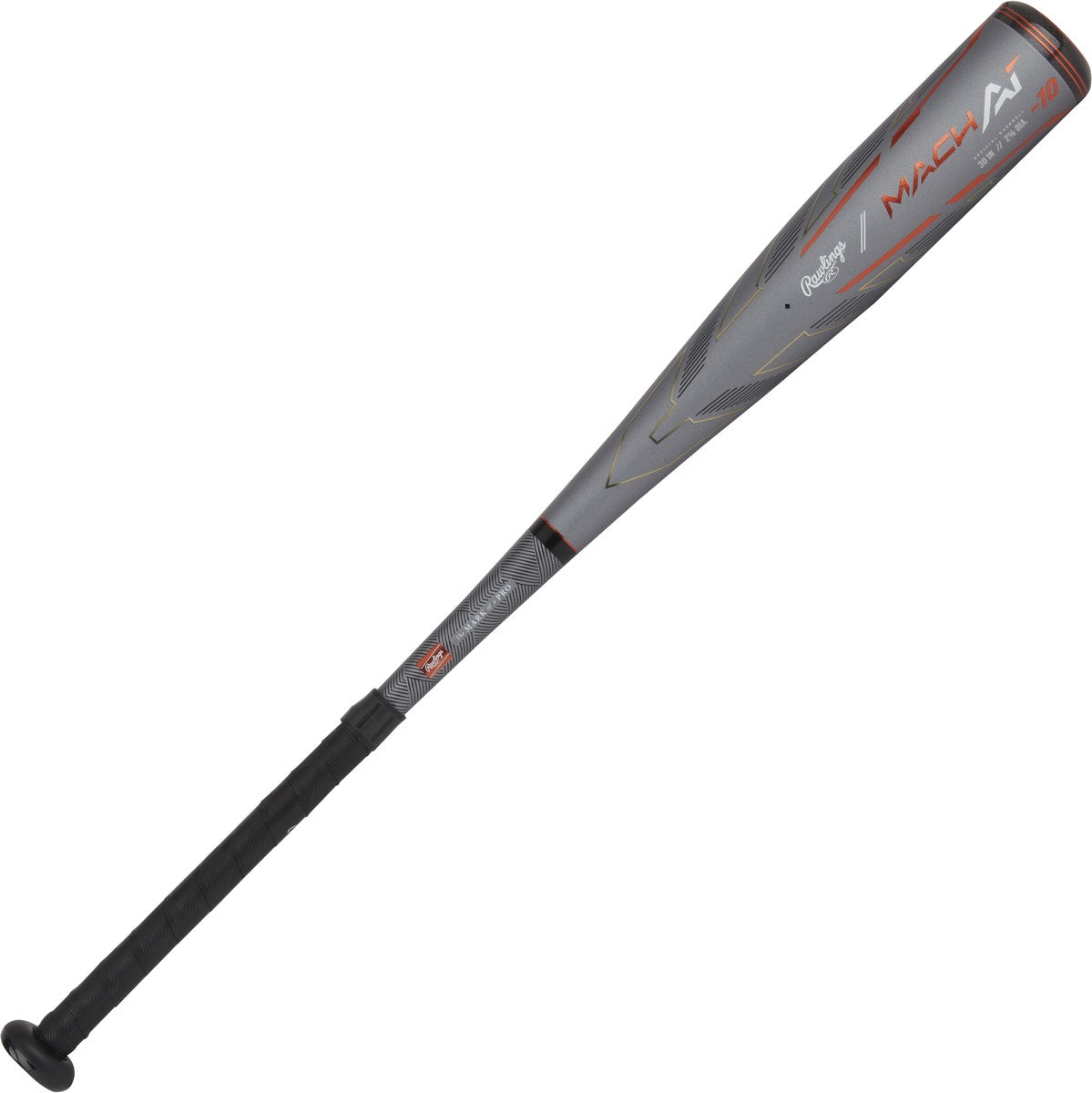 Rawlings 2024 Mach AI 2 5/8" Barrel -10 Baseball USA Bat