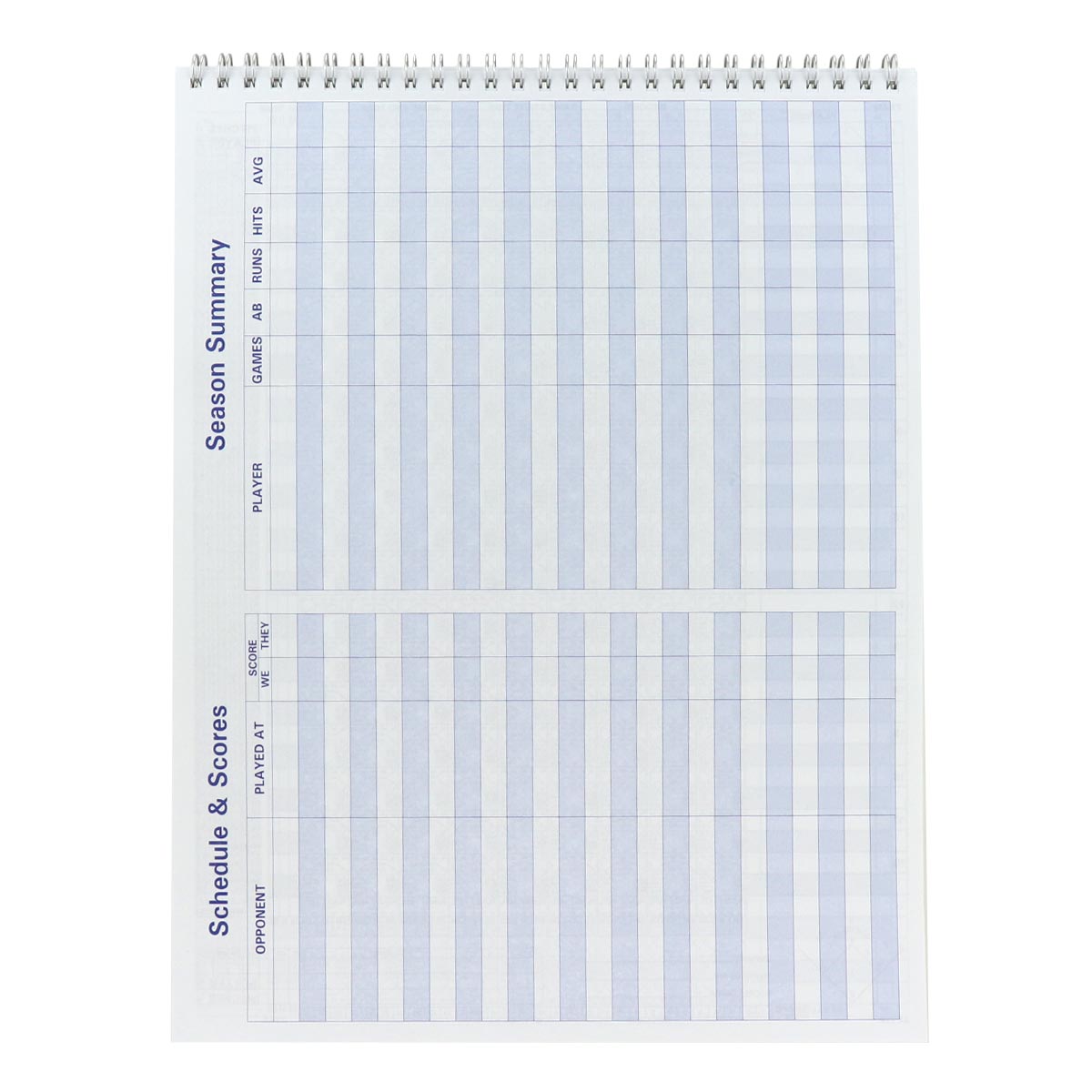 Team Express Custom 18 Player Baseball/Softball 25 Game Scorebooks