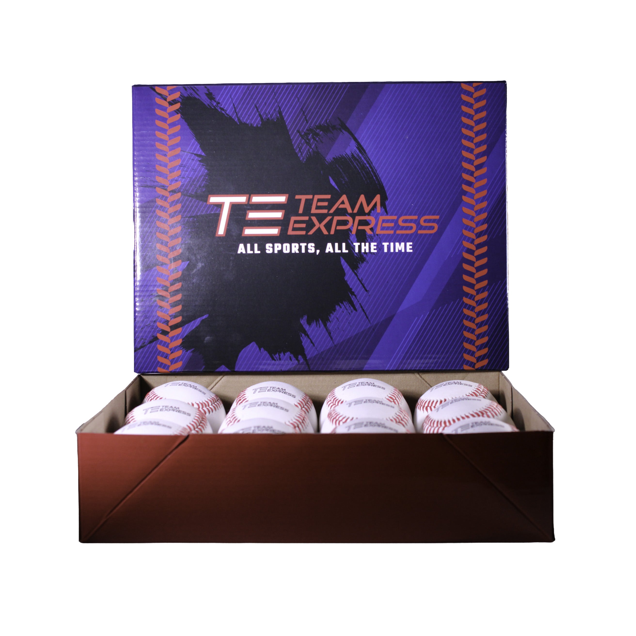 Team Express Custom Official League Leather Baseball (Dozen)