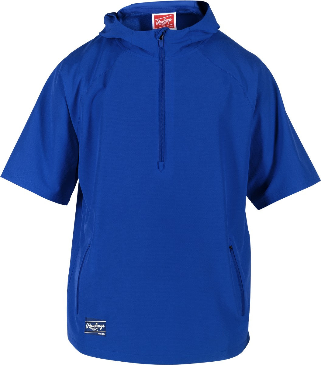 Rawlings Adult Colorsync Short Sleeve Hooded Jacket