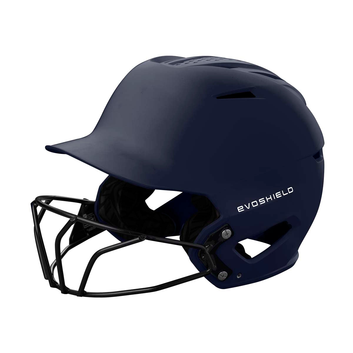 EvoShield XVT 2.0 Matte Batting Helmet with Facemask M/L / Charcoal