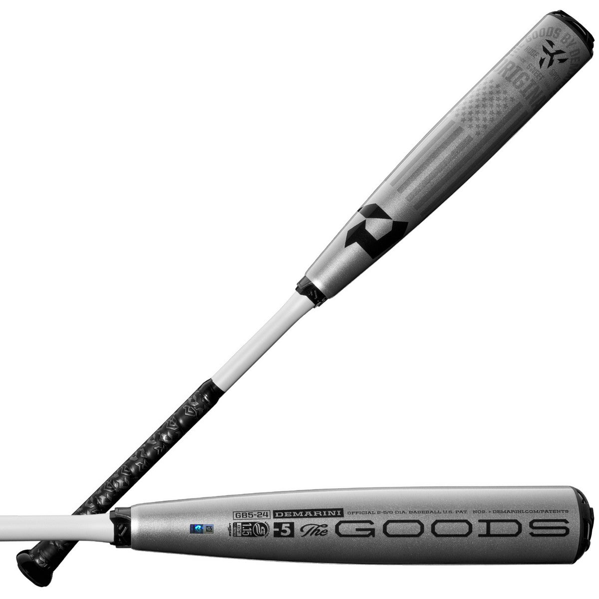 DeMarini 2024 The Goods 2 5/8" Barrel -5 Baseball USSSA Bat