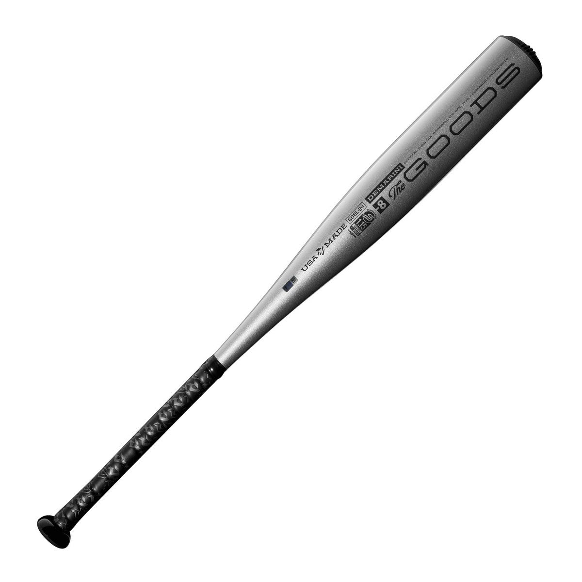 DeMarini 2024 The Goods One Piece 2 3/4" Barrel -8 Baseball USSSA Bat