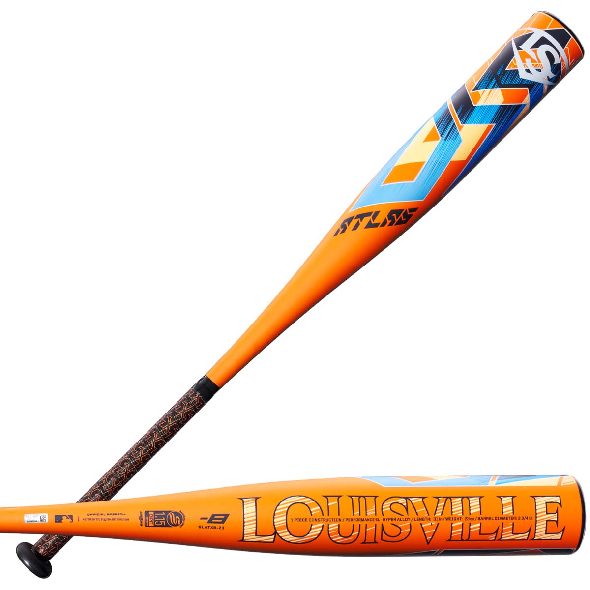 Louisville Slugger 2023 Atlas 2 3/4" Barrel -8 Baseball USSSA Bat