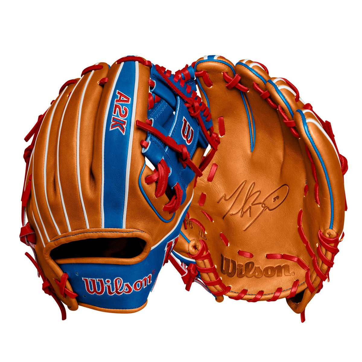 Wilson Fall 2024 A2K 1786 Mookie Betts Game Model 11.5" Baseball Infield Glove