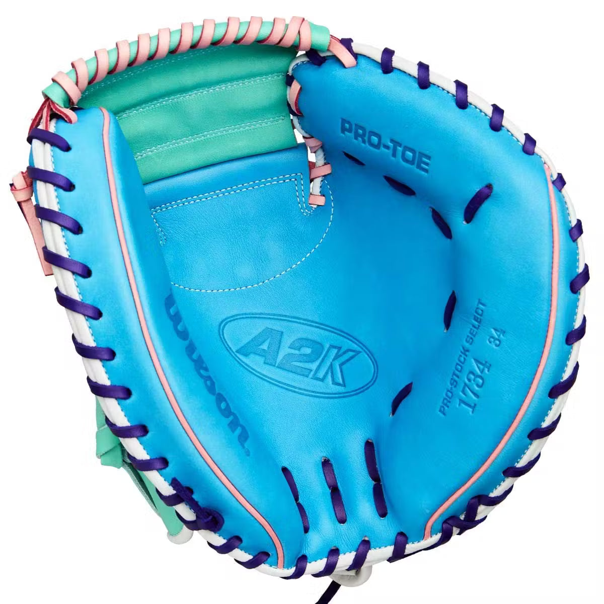 Wilson Fall 2025 A2K 1734 SuperSkin Model 34" Catchers Mitt
