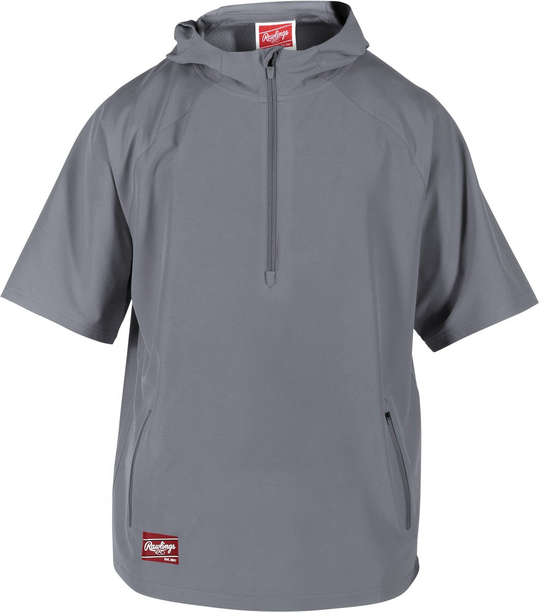 Rawlings Adult Colorsync Short Sleeve Hooded Jacket