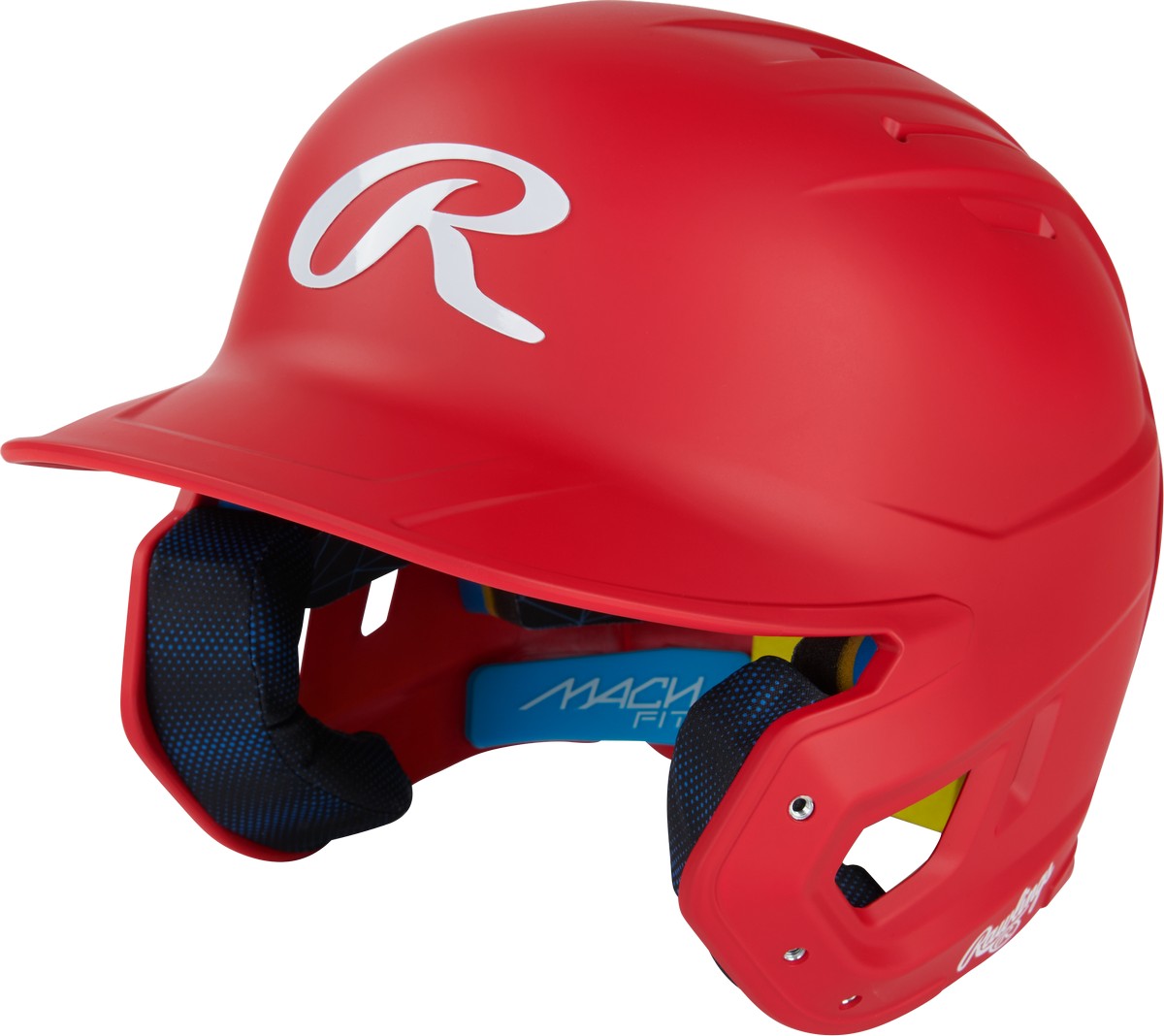Rawlings MACH FIT Matte 1-Tone Baseball Batting Helmet