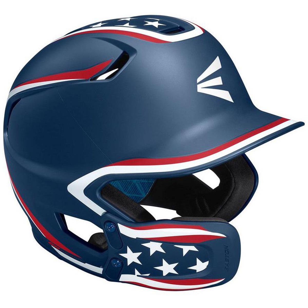 Easton Z5 2.0 Batting Helmet W/ U Jaw Guard Matte Stars & Stripes